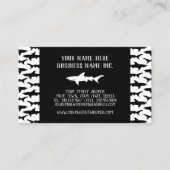 Haifischfischer Kapitän Nautic Visitenkarte (Vorderseite)