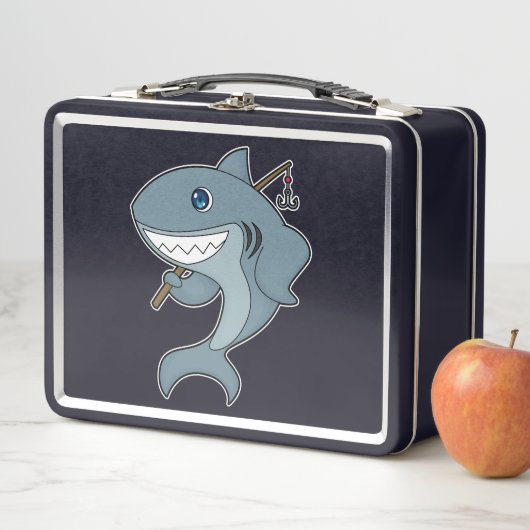 Haifischfischfischerei - Fischfangstange Metall Brotdose (Beispiel)