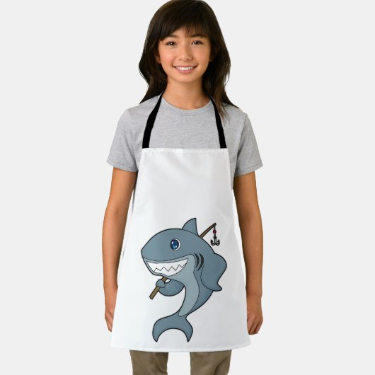 Haifischfischfischerei - Fischfangstange Schürze (Insitu)