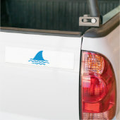 Haifischflosse Autoaufkleber (Auf Lkw)