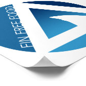 Haifischflossen-freie Nahrungskreise Poster (Ecke)