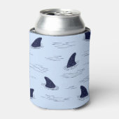 Haifischflossen-Ozeanmuster Dosenkühler (Kanne Vorderseite)