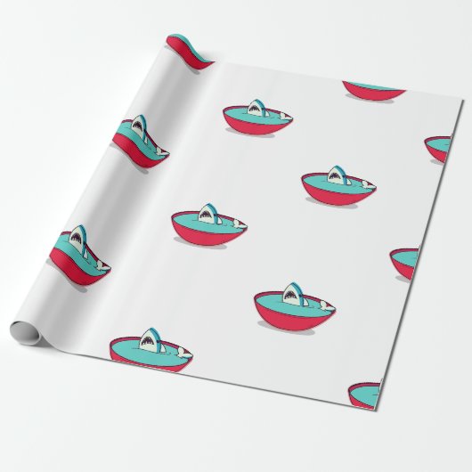 Haifischflossensuppe Geschenkpapier (Ungerollt)