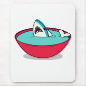 Haifischflossensuppe Mousepad (Vorne)