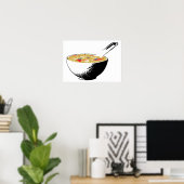 Haifischflossensuppe Poster (Heimbüro)