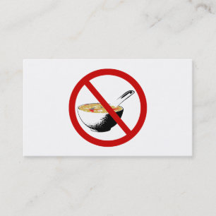 Haifischflossensuppe verbieten visitenkarte