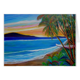 Haifischgrubensonnenuntergang