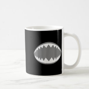 Haifischkiefer-Shirt Erwachsene Kinder Männer Frau Kaffeetasse