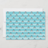 Haifischköder | Einladung zum Foto der Geburtstags (Rückseite)