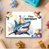 Haifischleben Großes Weißes Meer Glückwunsch zum G Karte