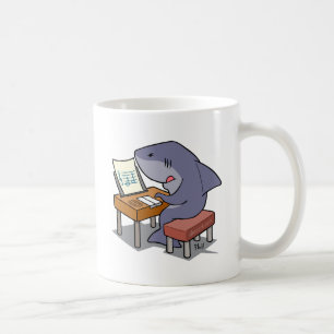 Haifischmusik Kaffeetasse