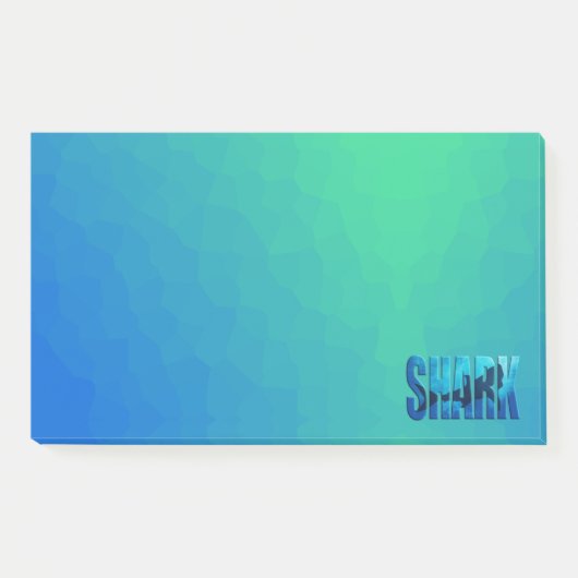 Haifischnachweispapiere Post-it Klebezettel (Vorderseite)