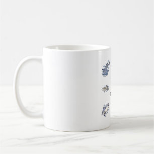 Haifischpackung Kaffeetasse