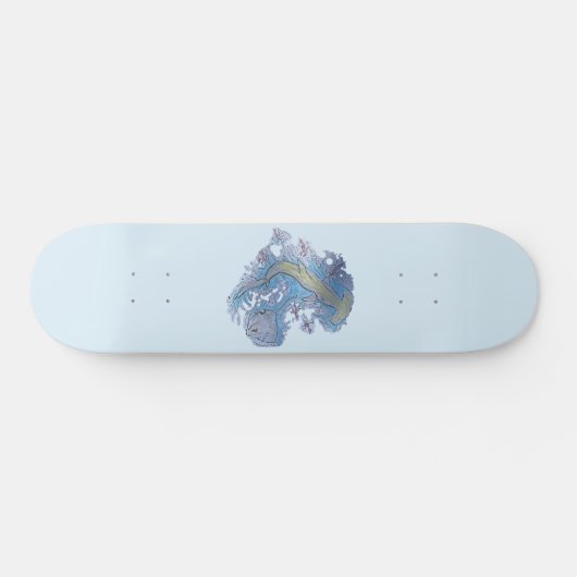 Haifischplatte Skateboard (Horizontal)