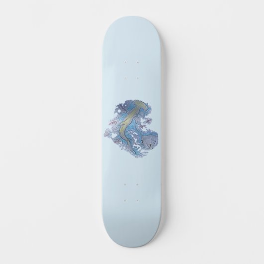 Haifischplatte Skateboard (Vorderseite)