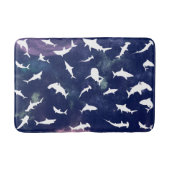 Haifischschatten auf der Dunklen Galaxie Badematte (Vorderseite)