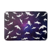 Haifischschatten auf der Dunklen Galaxie Badematte (Vorderseite)