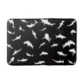Haifischschatten auf der Dunklen Galaxie Badematte (Vorderseite)