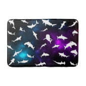 Haifischschatten auf der Dunklen Galaxie Badematte (Vorderseite)