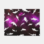 Haifischschatten auf der Dunklen Galaxie Fußmatte (Vorderseite)