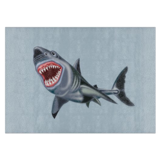 Haifischschneiderei Schneidebrett (Vorderseite)