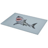 Haifischschneiderei Schneidebrett (Ecke)