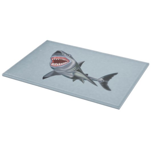 Haifischschneiderei Schneidebrett (Ecke)