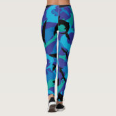 Haifischtarnungsentwurf Leggings (Rückseite)