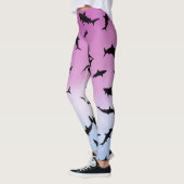 Haifischwal im Verlauf des Regenbogens Leggings (Links)