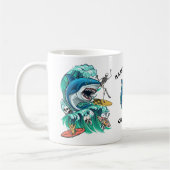 Haifischwelle Kaffeetasse (Links)