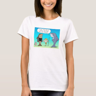 Haiflossen und Ray White T - Shirt