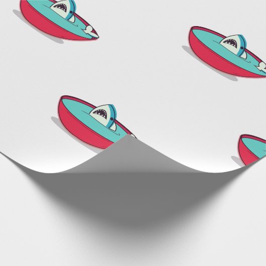 Haiflossensuppe Geschenkpapier (Ecke)