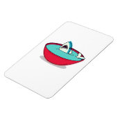 Haiflossensuppe Magnet (Linke Seite)