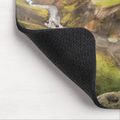Haifoss Waterfall | Sommer in Island Mousepad (Ecke)
