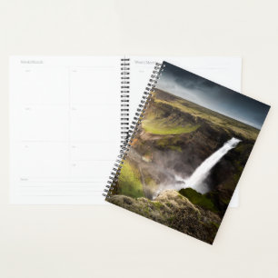 Haifoss Waterfall   Sommer in Island Planer
