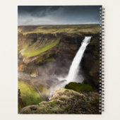 Haifoss Waterfall | Sommer in Island Planer (Rückseite)