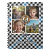 Haig Familienfoto-Collage Notizblock (Vorderseite)