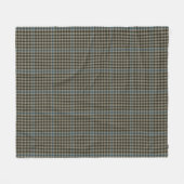 Haig Grau Karo Fleecedecke (Vorderseite (Horizontal))