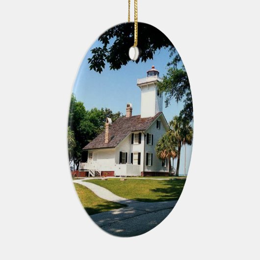 Haig-Punkt-Leuchtturm Keramik Ornament (Rechts)