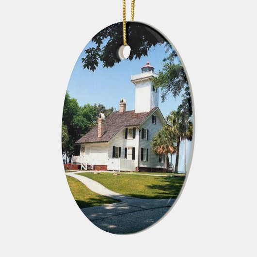 Haig-Punkt-Leuchtturm Keramik Ornament (Links)