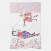 Haigha und das Einhorn Handtuch (Vertikal)