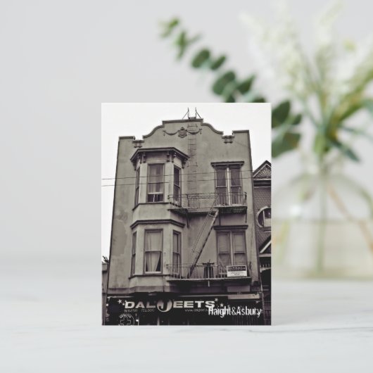 Haight&asbury Postkarte (Stehend Vorderseite)