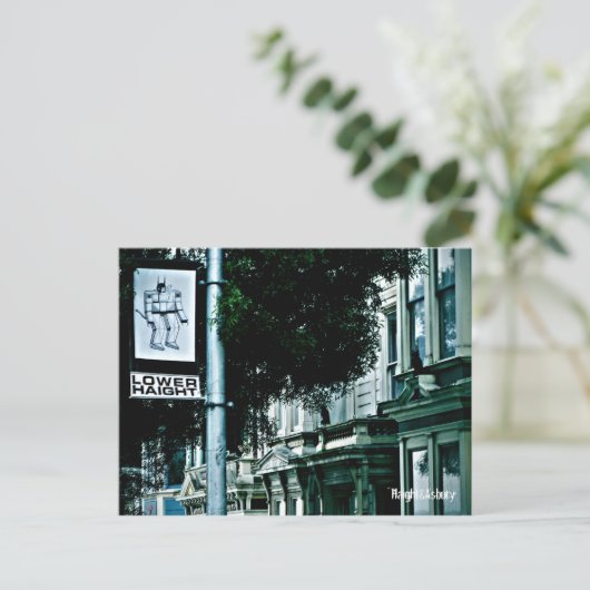 Haight&Asbury Postkarte (Stehend Vorderseite)