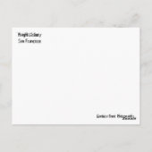 Haight&asbury Postkarte (Rückseite)