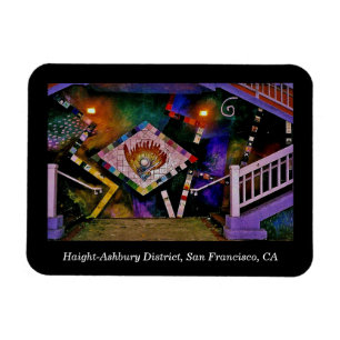 Haight-Ashbury Bezirk Magnet