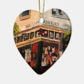 Haight Ashbury in San Francisco Keramikornament (Links)