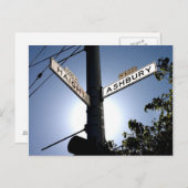 Haight & Ashbury Postcard Postkarte (Vorne/Hinten)
