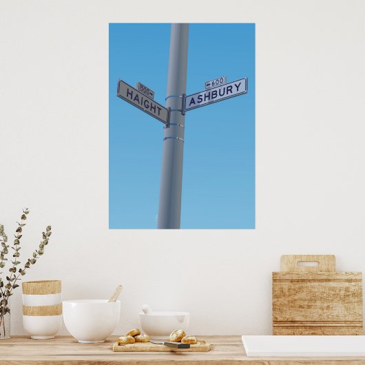 Haight - Ashbury Poster (Küche)