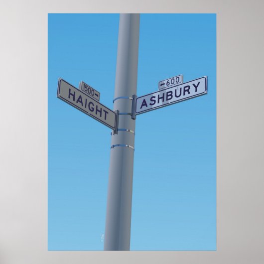 Haight - Ashbury Poster (Vorne)