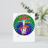 Haight Ashbury Postkarte (Stehend Vorderseite)